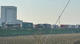 Incidente in A21, caos in direzione Piacenza e sulla Padana Inferiore