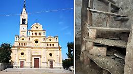 Parrocchiale, cantiere senza fine: scale della torre pericolanti