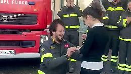 Ivo e Antonella, il «sì» benedetto da Santa Barbara