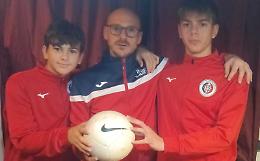 La famiglia dei bomber: padre e due figli in gol