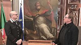Dipinti rubati dalle chiese: Sant’Agostino e la Madonna tornano a casa