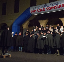 I canti della merla presso il rione Santa Croce