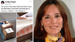 Sacchetti anti-violenza gettati via: «Segno dell'ipocrisia della nostra società»