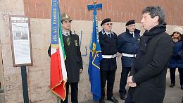 Giornata della Memoria, scoperta la targa dove sorgeva Villa Merli