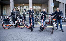 Monopattini elettrici ed e-bike: attivo il servizio di noleggio