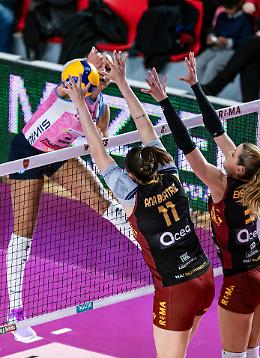 Vbc: ko a Roma e addio sogni playoff