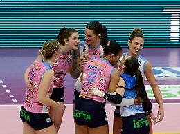 Per la Vbc buona partenza, poi esce Conegliano (1-3)