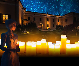 Notte a lume di candela a Palazzo Zurla de Poli
