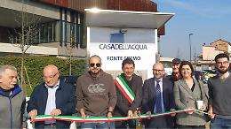 Casa dell'acqua, inaugurata la Fonte Cremo in via del Macello