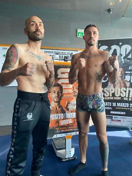 Esposito boxing night: Nicholas sfida Mirko Kraken Marchetti