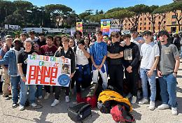 Il Galilei scende in campo con Libera nel corteo anti-mafia