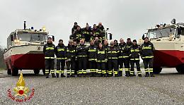 Vigili del fuoco, corsi di formazione per conduttori di mezzi anfibi