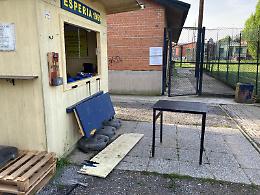 Raid al Cascinetto, furto e danni al campo dell'Esperia