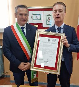Conforto Galli: «Ecco il vostro stemma»