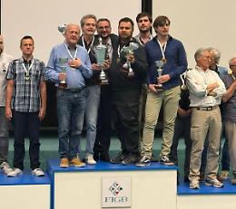 Caffi ha vinto il Campionato Italiano a squadre libere di bridge