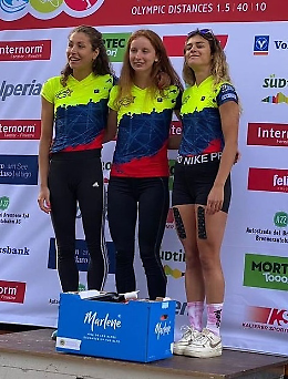 Tre donne della K3 sul podio di Caldaro