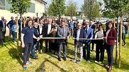Padania Acque, la nuova area esterna sotto il segno della sostenibilità