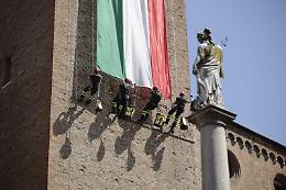 Festa della Repubblica, il Tricolore sventola dalla Torre civica