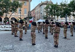La Fanfara dei Bersaglieri anima il centro di Cremona