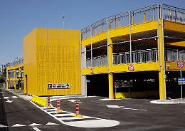 Aperto il parcheggio di via Dante, 400 posti su tre piani