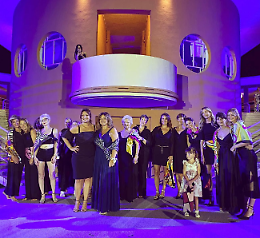 Cena dei 500 con musica e sfilata