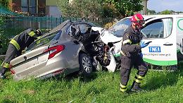 Incidenti nel Cremasco, stazionari i due feriti più gravi
