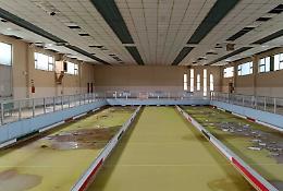 Corsie del bocciodromo. Solo 3 saranno riaperte