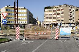 Lavori in piazza Cadorna, torna a doppio senso via del Sale