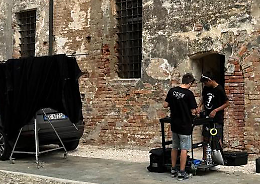 Le casematte come un set cinematografico