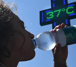 Il caldo percepito schizza a 39 gradi