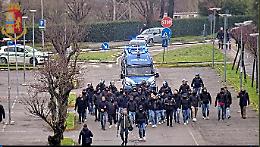 Quindici Daspo a tifosi del Mantova per gli scontri prima della partita con la Pergolettese