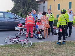 Bambino di 8 anni investito, interviene l'eliambulanza