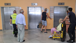 In ospedale tutti gli ascensori a disposizione degli utenti