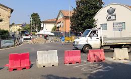 Lavori in via IV Novembre, quattro giorni di scavi