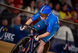 Keirin, Miriam Vece eliminata