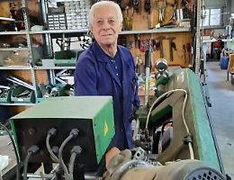 Donatori di tempo libero, il decano è Ivano Siboni