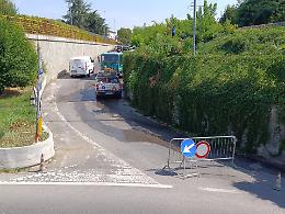 Lavori al sottopasso di via Cadorna, chiusura al traffico di via Enrico Martini