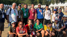 Il vescovo  Napolioni al maxi raduno degli scout