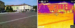 Super caldo: 50 gradi al suolo. «Il centro ha fame di alberi»