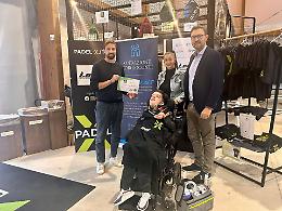 Giorgio Conti e Padel X, un'auto attrezzata per Sebastian