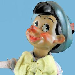 "Il naso di Pinocchio" Esposizione di burattini, marionette, giocattoli e libri
