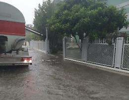 Maltempo: strade allagate e case invase dall'acqua