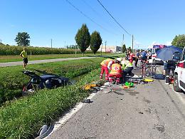 Schianto sulla provinciale: cinque auto coinvolte con nove feriti