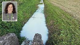 Acqua biancastra: resta il mistero