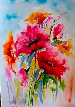 Esposizione "Il Linguaggio dei Fiori" di Enrica Borghesi 