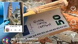 Sfida social: è caccia alle banconote