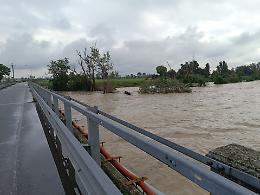 Emergenza idraulica e idrogeologica: chiuso al traffico il ponte sul Serio