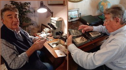 Collezionista, la passione dell'ex sindaco di Ostiano