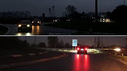 Frequenti black out, rotatorie al buio e disagi