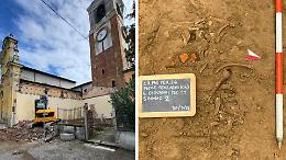 Restauro in corso della Pieve: giù il salone dell’oratorio